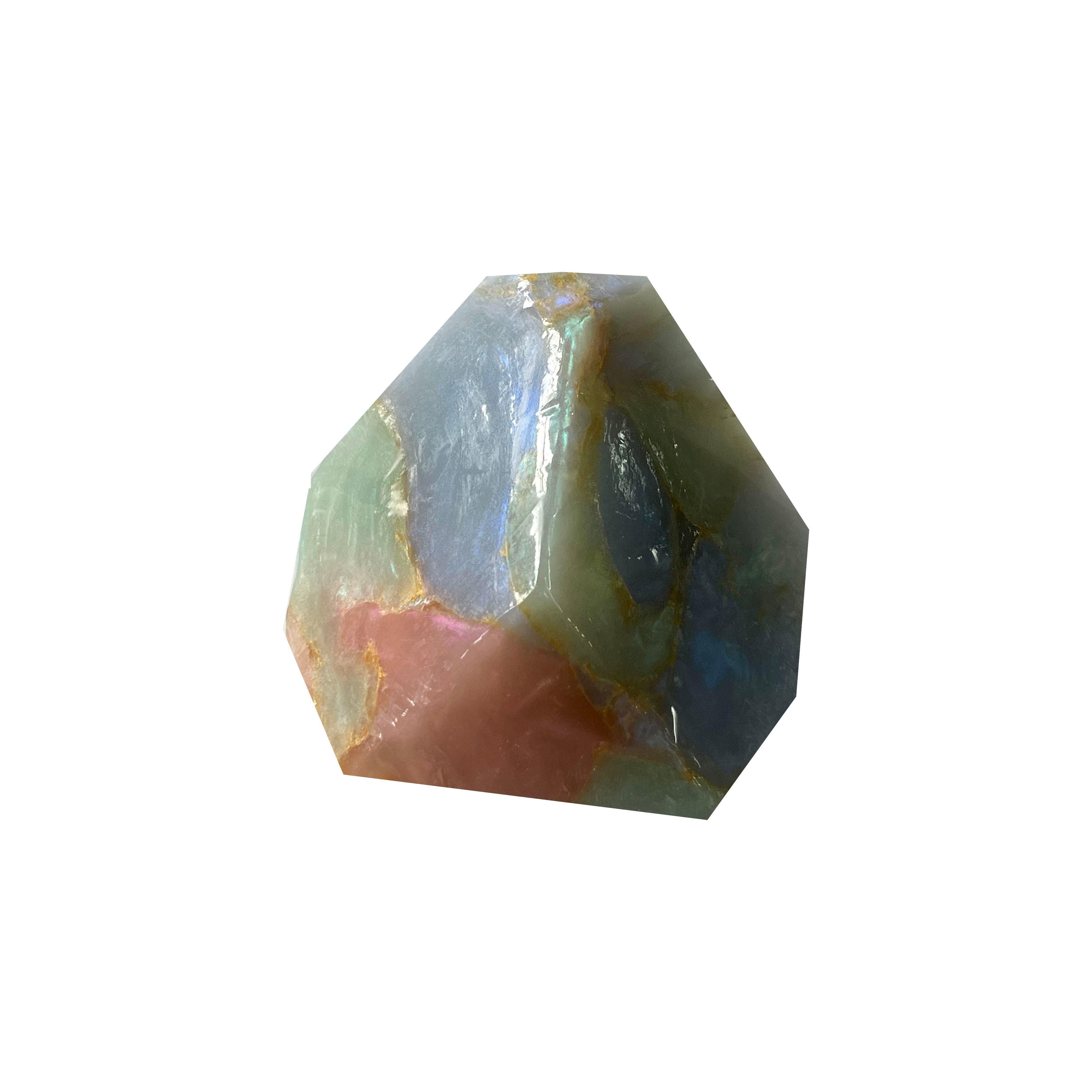 T.S. Pink SoapRocks 6 oz Jewel Collection Aurora White Opal-T.S. Pink SoapRocks-Oak Manor Fragrances