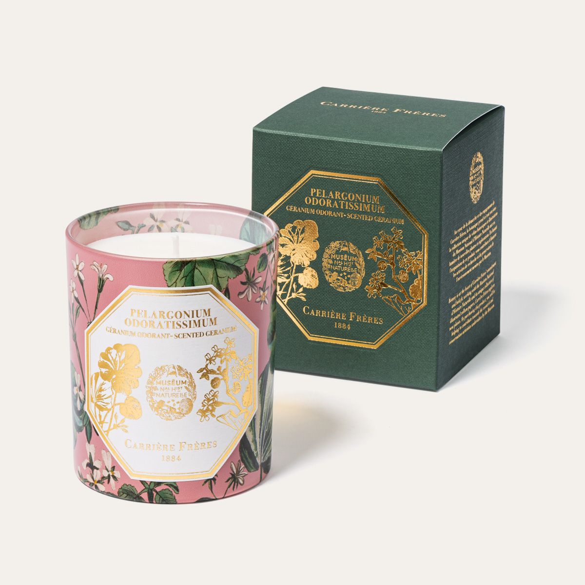 Carriere Freres Geranium Museum Collection Candle 185 g-Carriere Freres-Oak Manor Fragrances