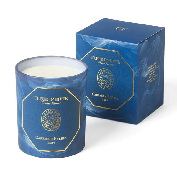 Carriere Freres Winter Flower Seasonal Candle 185 g-Carriere Freres-Oak Manor Fragrances