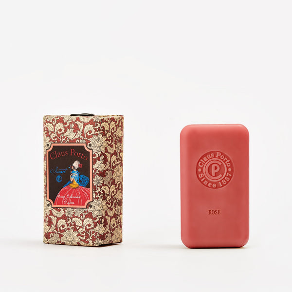 Claus Porto Smart Rosa Wax Sealed Soap Bar 150 g (5.3 oz)-Claus Porto-Oak Manor Fragrances