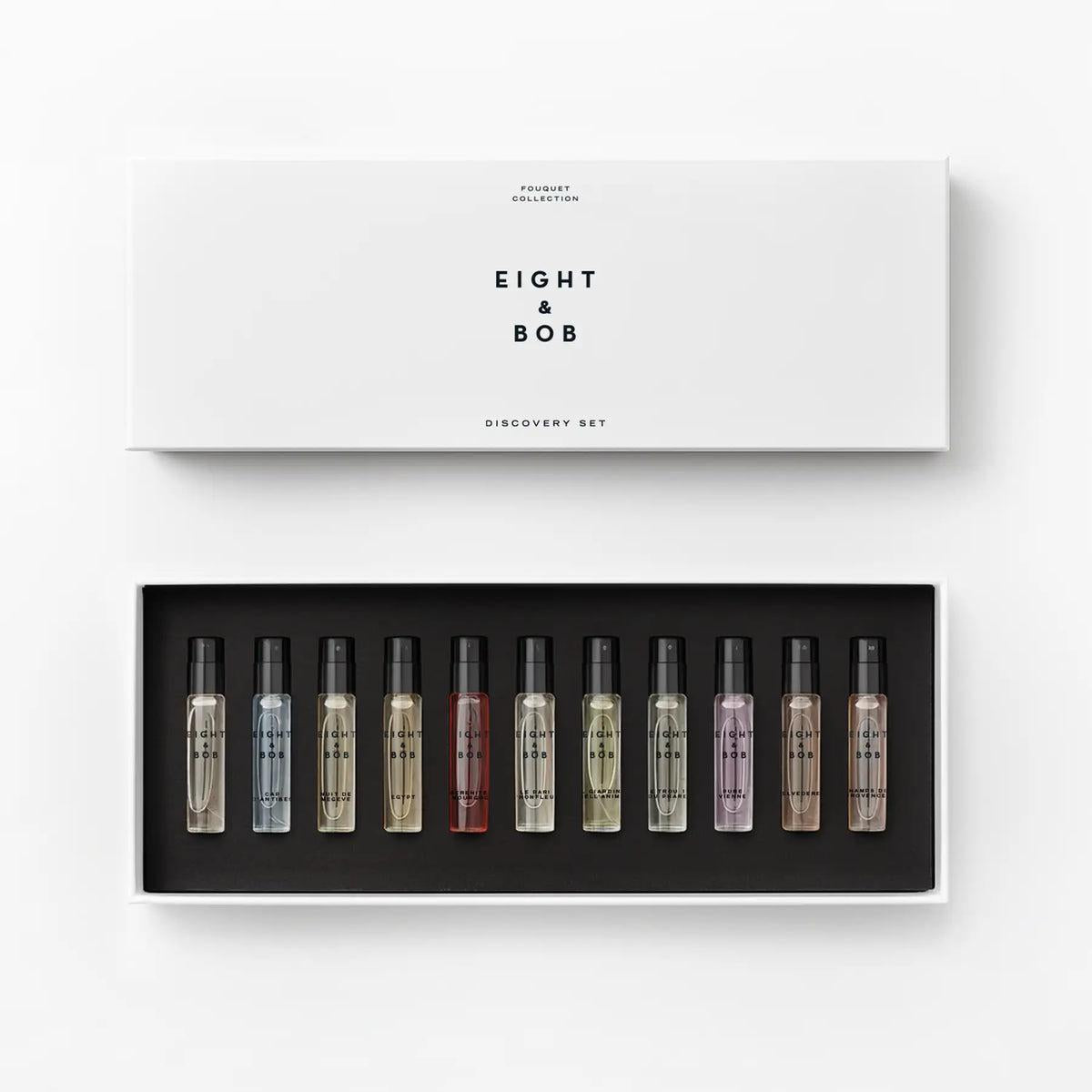 Eight & Bob Fouquet Collection Discovery Gift Set 11 x 2 ml Eau de Parfums-Eight & Bob-Oak Manor Fragrances