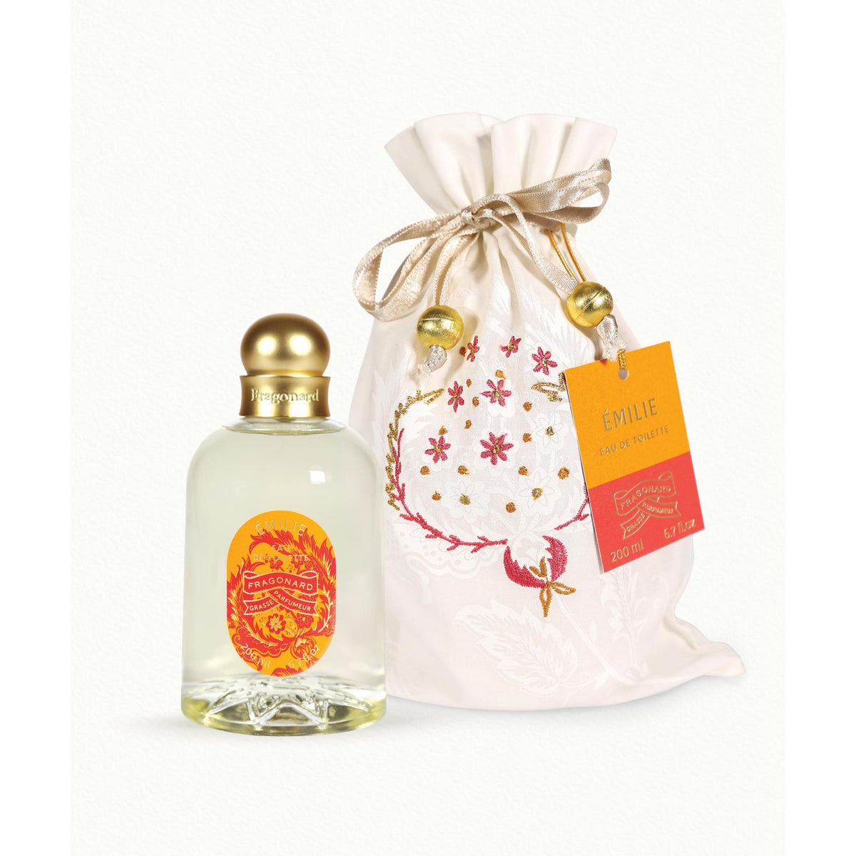 Fragonard Parfumeur Emilie Eau De Toilette 200 ml (With Gift Bag)-Fragonard Parfumeur-Oak Manor Fragrances