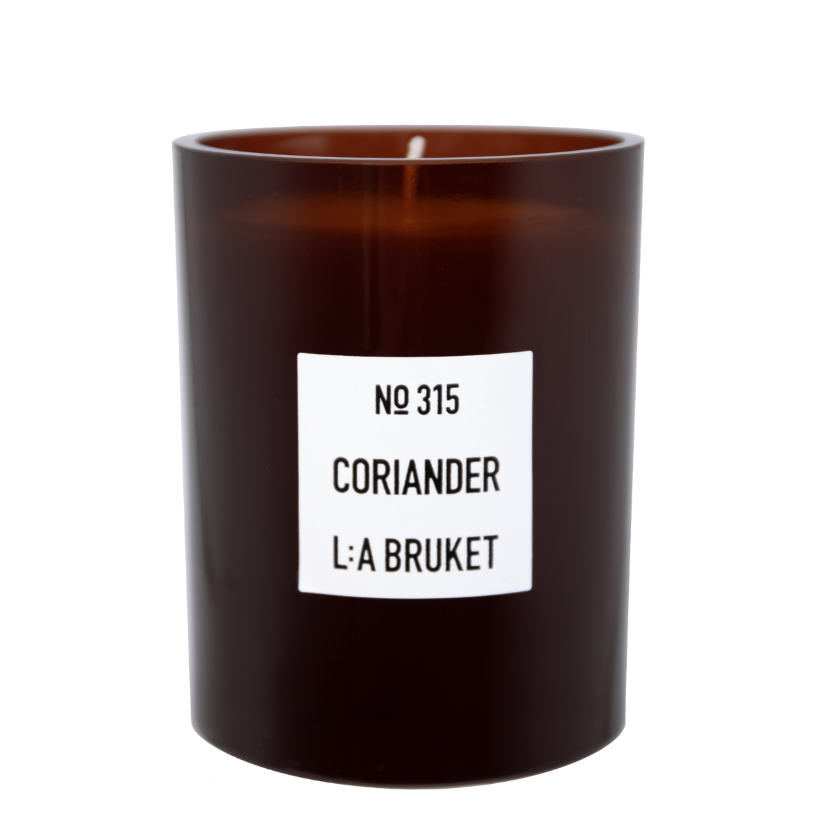 L:A Bruket No. 315 Coriander Candle 260g-L:A Bruket-Oak Manor Fragrances