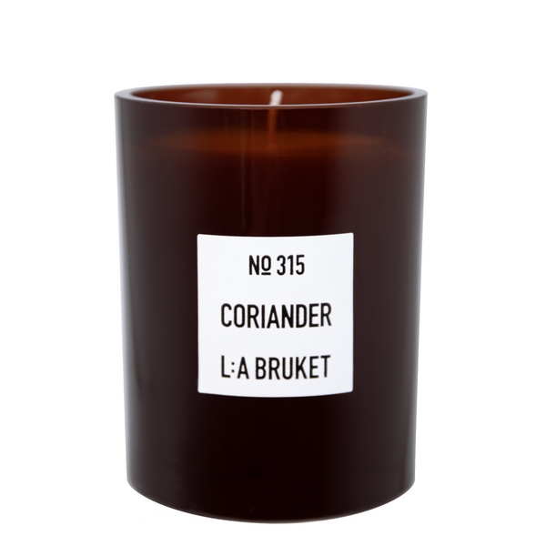 L:A Bruket No. 315 Coriander Candle 260g-L:A Bruket-Oak Manor Fragrances