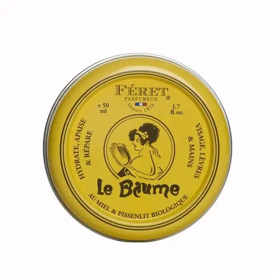 Feret Parfumeur Le Baume Original Rose All-In-One Balm 15 ml or 50 ml Tin-Feret Parfumeur-Oak Manor Fragrances