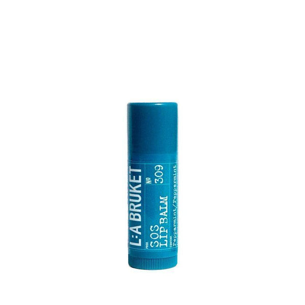 L:A Bruket No. 309 SOS Peppermint Lip Balm 14g-L:A Bruket-Oak Manor Fragrances