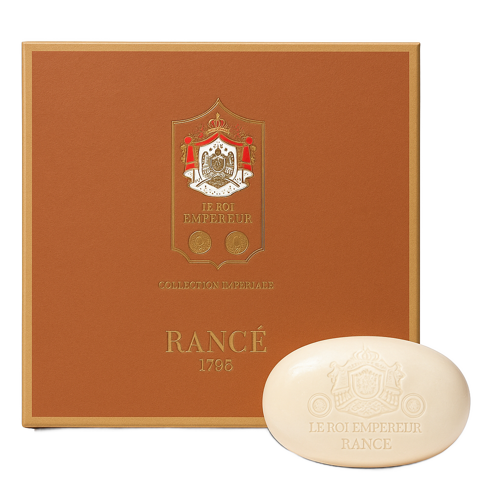 Rance Soaps Le Roi Empereur Fine Soaps Box-Rance Soaps-Oak Manor Fragrances