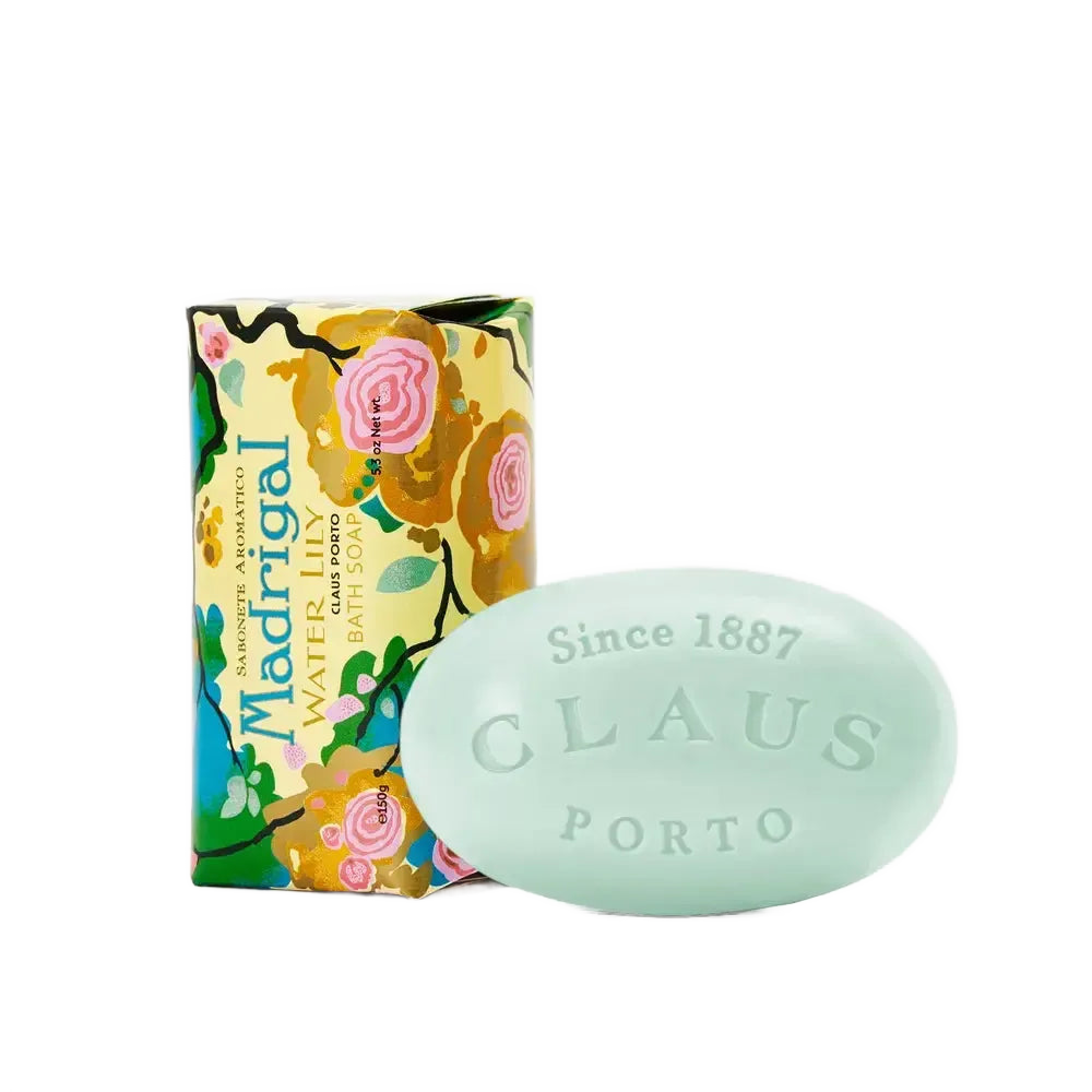 Claus Porto Madrigal Water Lily Soap Bar 150 g (5.3 oz)-Claus Porto-Oak Manor Fragrances