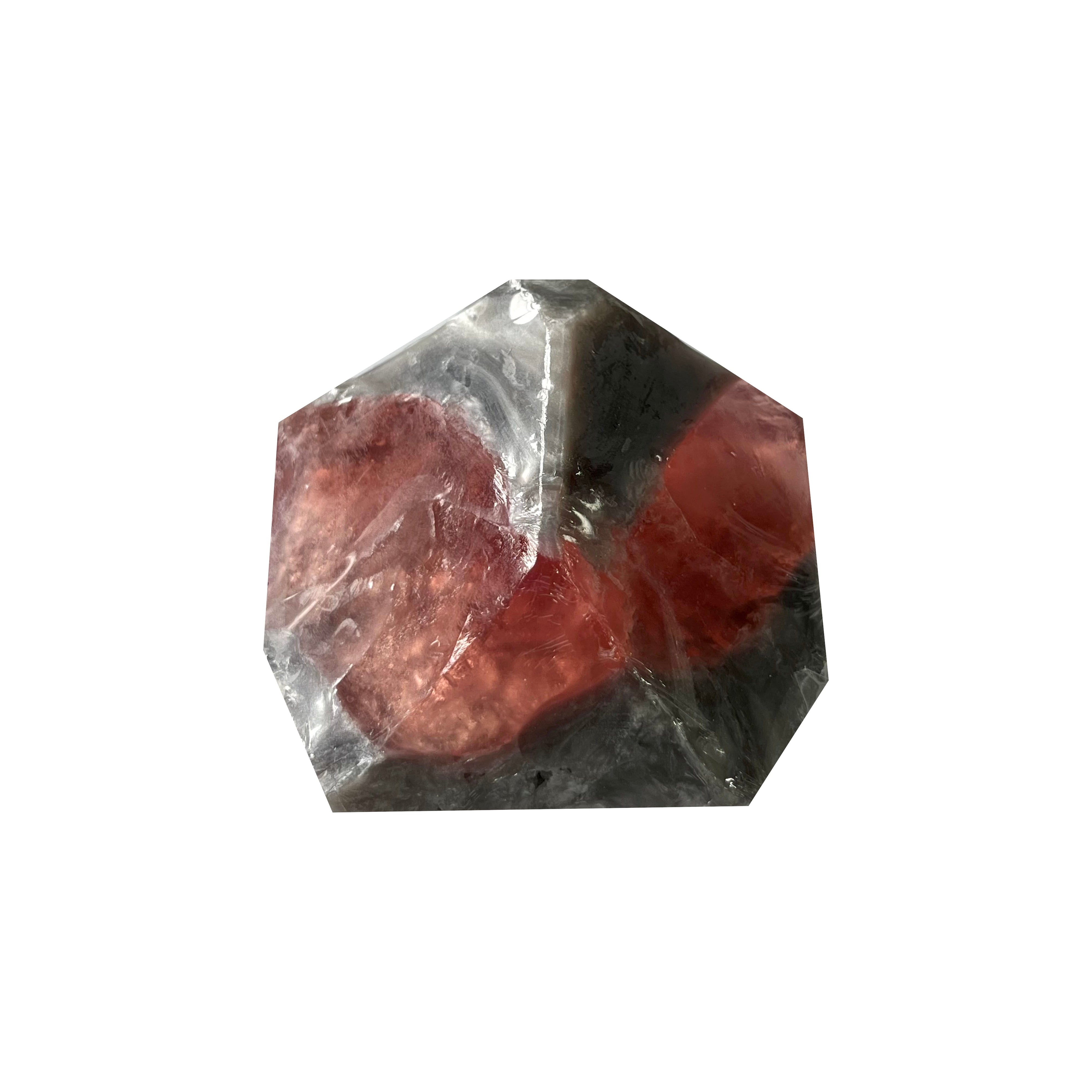 T.S. Pink SoapRocks 6 oz Jewel Collection Rose Quartz in Silver-T.S. Pink SoapRocks-Oak Manor Fragrances