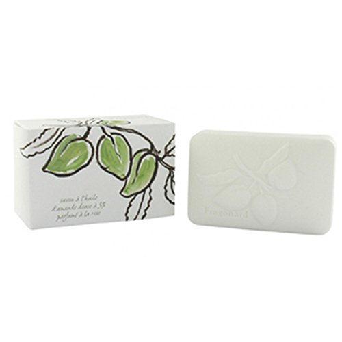 Fragonard Olive Oil Perfumed Soap - Sweet Almond with Rose 300 g-Fragonard Parfumeur-Oak Manor Fragrances