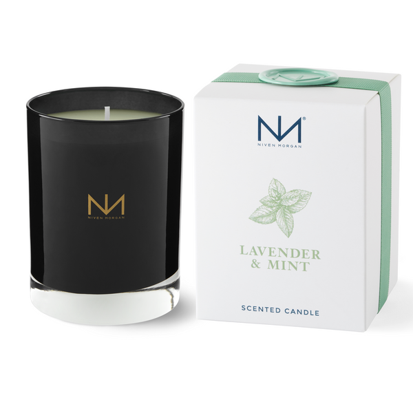 Niven Morgan Lavender Mint Candle-Niven Morgan-Oak Manor Fragrances