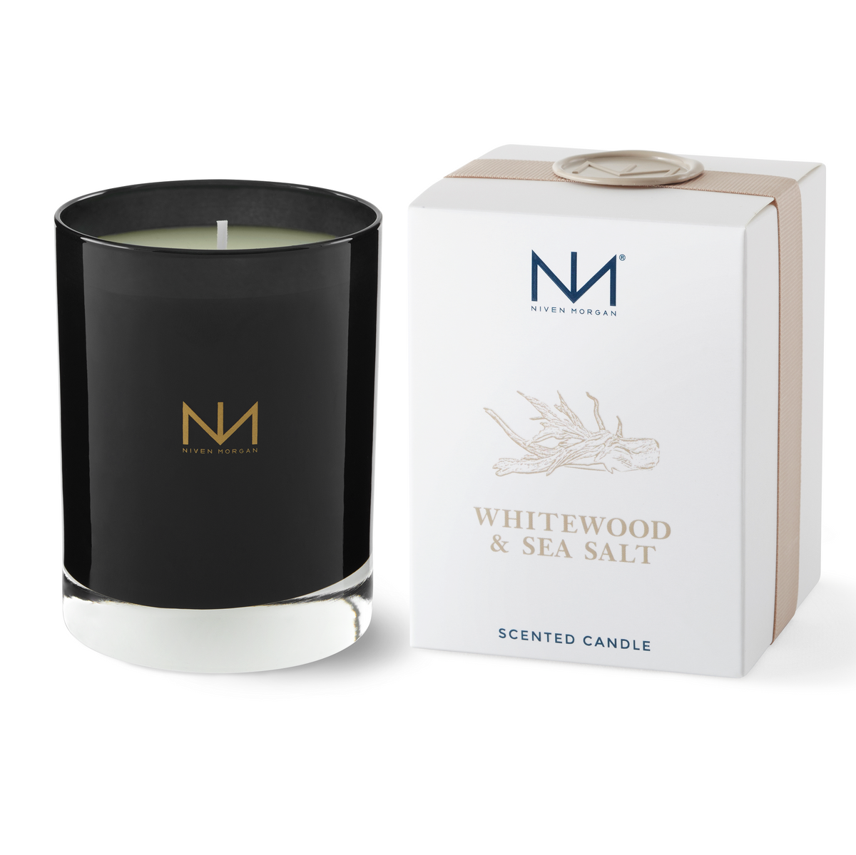 Niven Morgan Whitewood and Sea Salt Candle-Niven Morgan-Oak Manor Fragrances