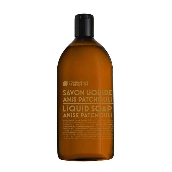 Compagnie de Provence Anise Patchouli Liquid Soap Refill-Compagnie de Provence Savon de Marseille-Oak Manor Fragrances