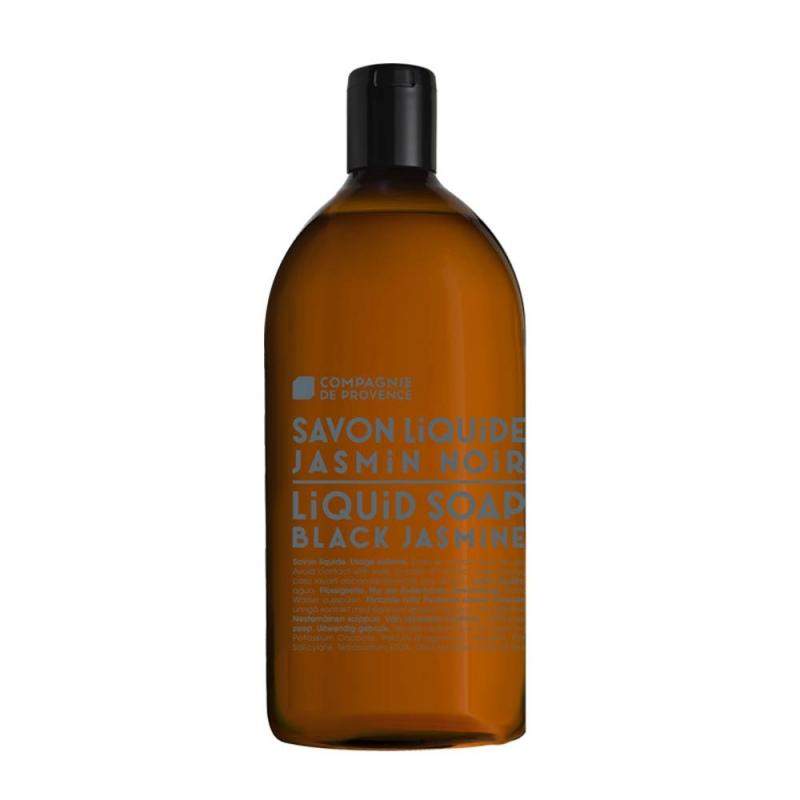 Compagnie de Provence Black Jasmine Liquid Soap Refill-Compagnie de Provence Savon de Marseille-Oak Manor Fragrances