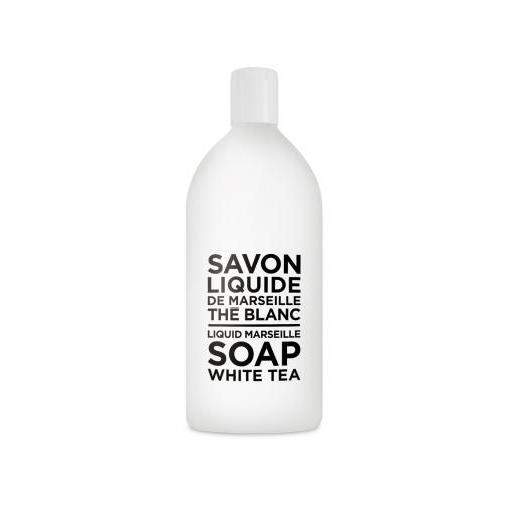 Compagnie de Provence White Tea Liquid Soap Refill-Compagnie de Provence Savon de Marseille-Oak Manor Fragrances