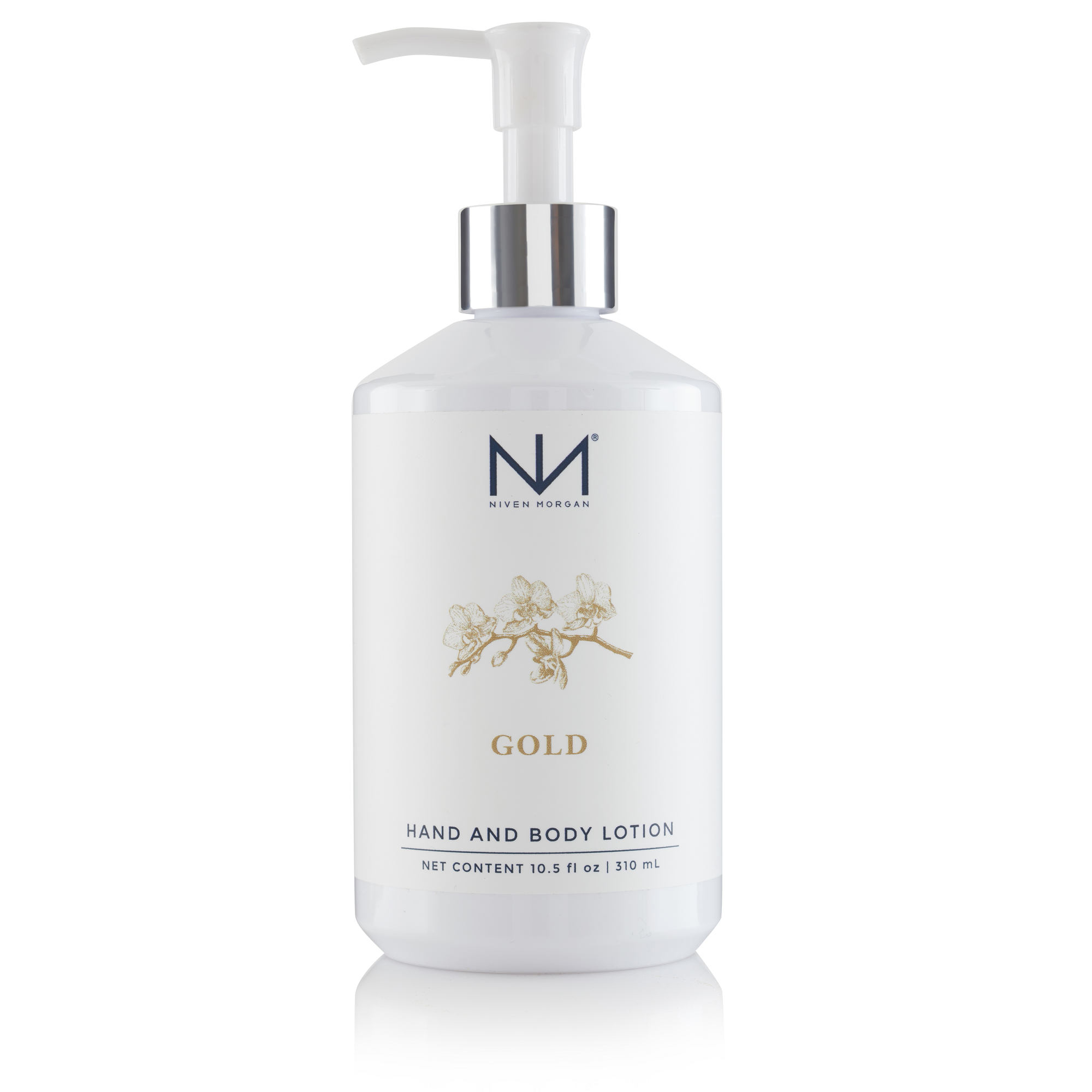 Niven Morgan Gold Hand and Body Lotion 10.5 oz-Niven Morgan-Oak Manor Fragrances