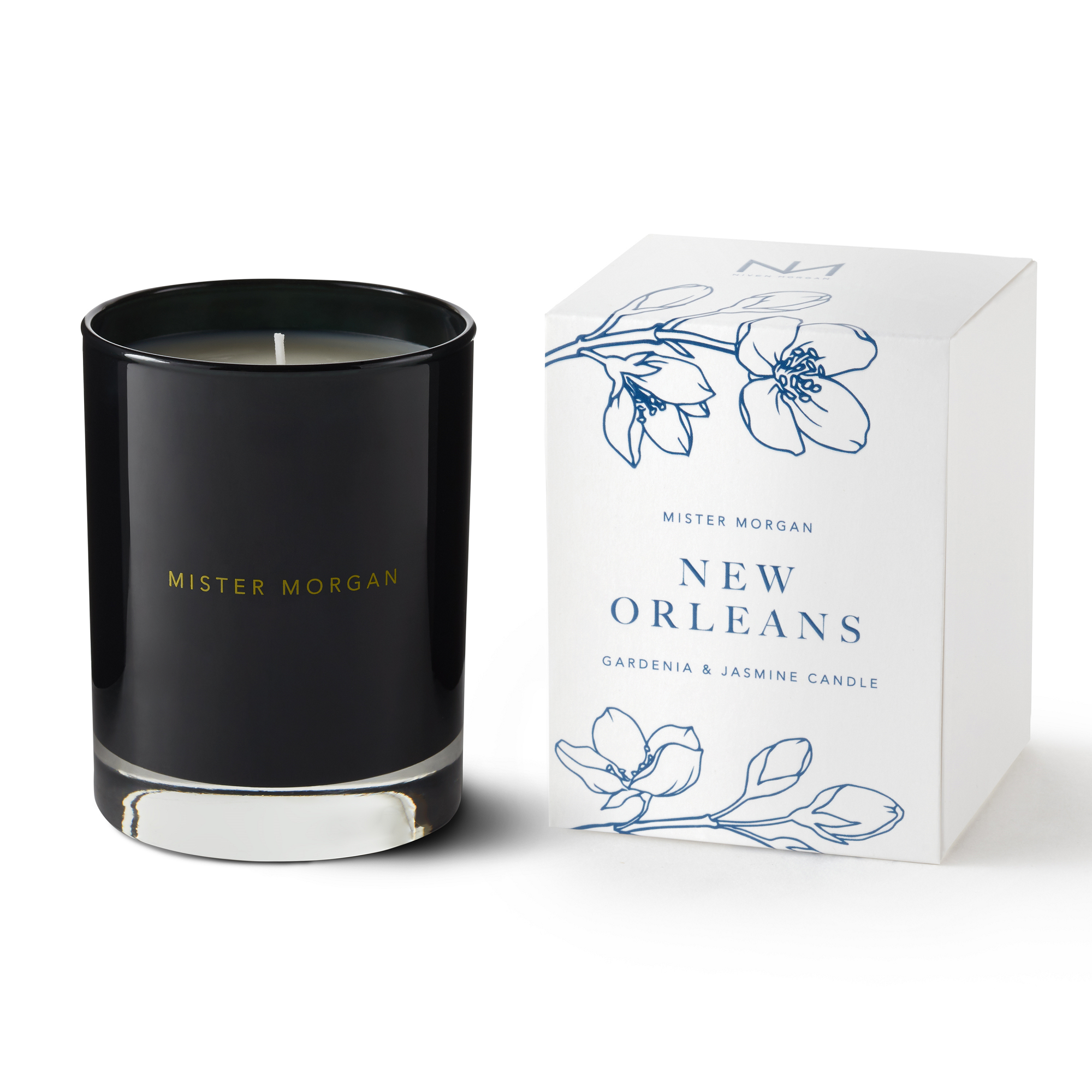 Niven Morgan New Orleans Gardenia and Jasmine Candle-Niven Morgan-Oak Manor Fragrances
