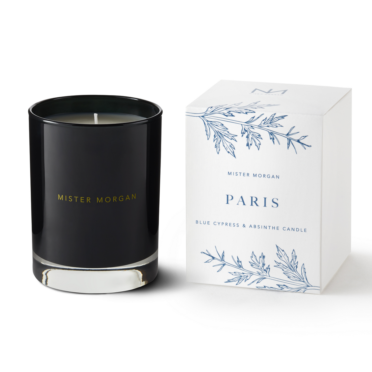 Niven Morgan Paris Blue Cypress and Absinthe Candle-Niven Morgan-Oak Manor Fragrances