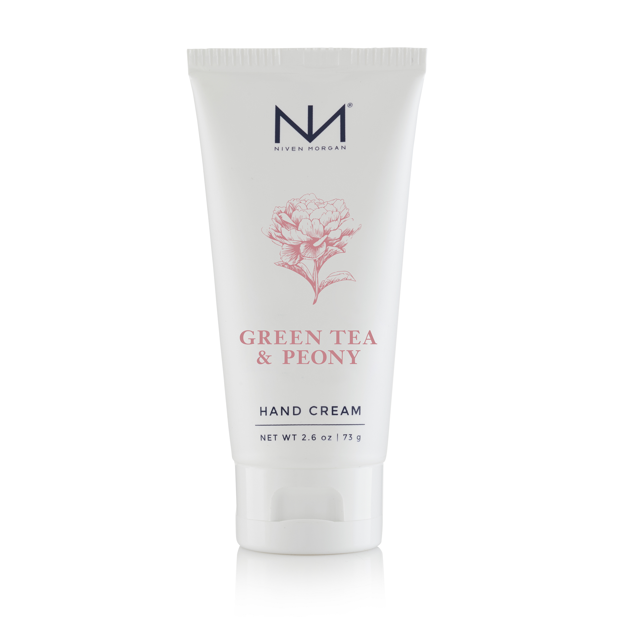 Niven Morgan Green Tea and Peony Travel Hand Cream 2.6 oz-Niven Morgan-Oak Manor Fragrances