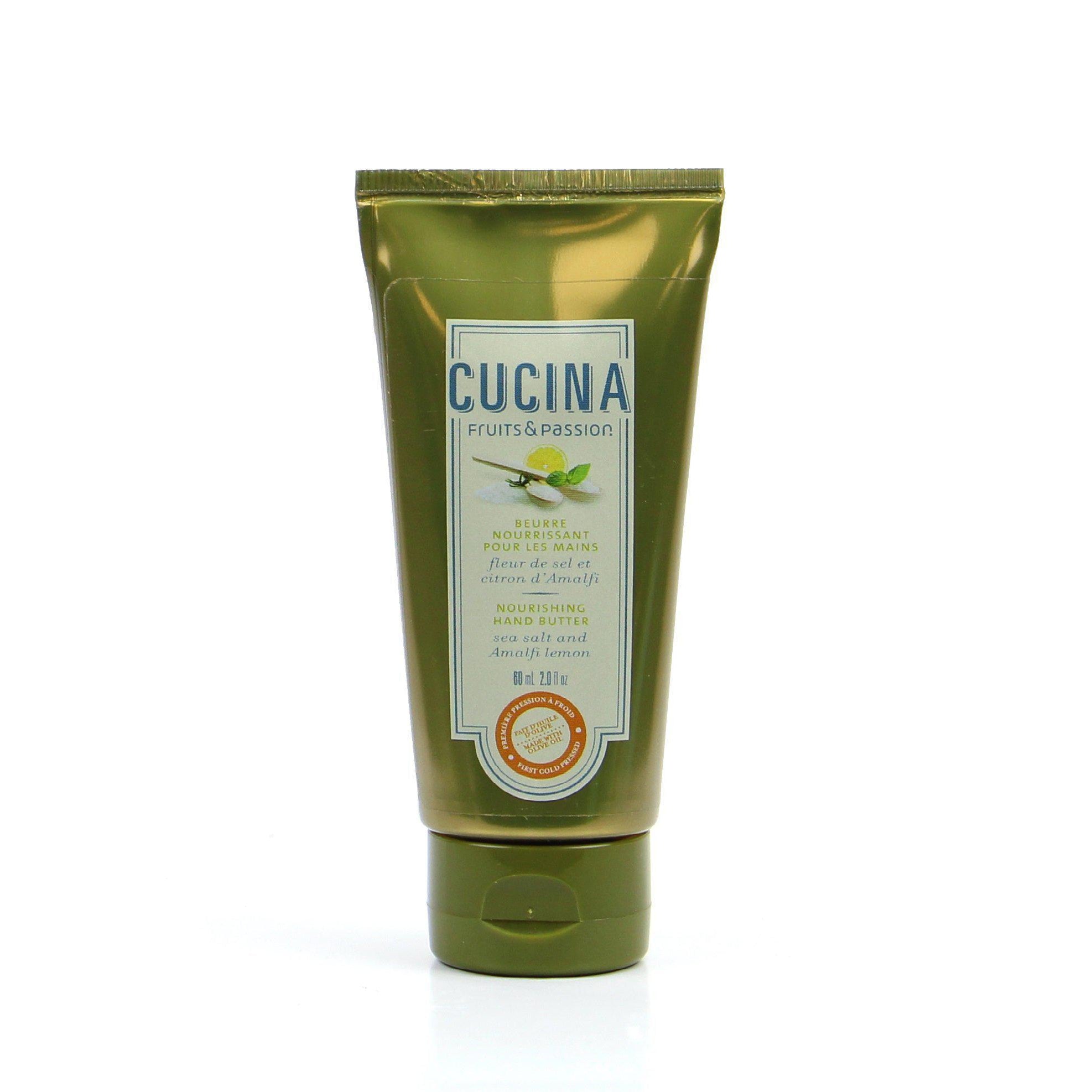 Fruits and Passion Cucina Sanguinelli Sea Salt and Amalfi Lemon Hand Butter 60 ml-Fruits and Passion Cucina-Oak Manor Fragrances