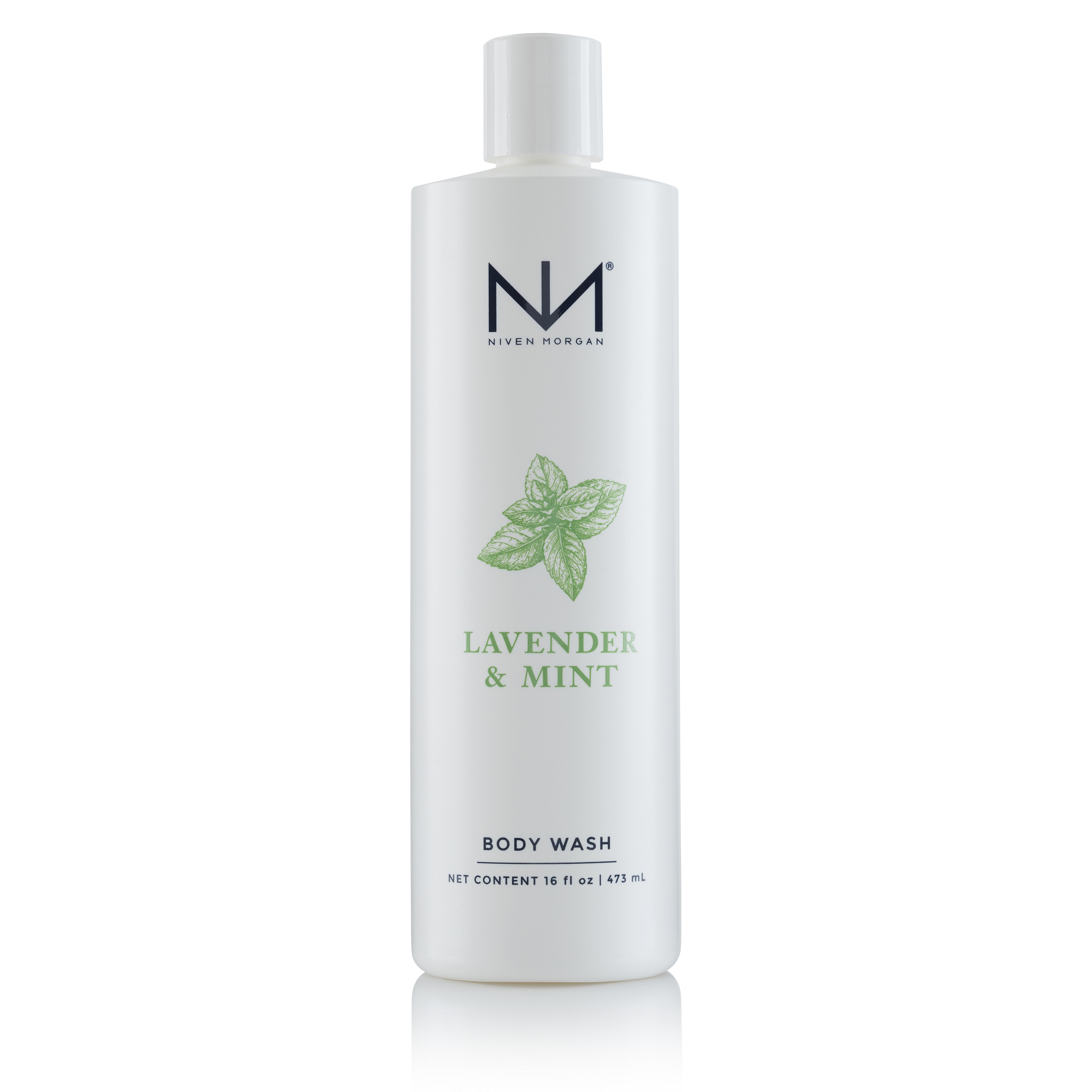Niven Morgan Lavender Mint Body Wash 16 oz-Niven Morgan-Oak Manor Fragrances