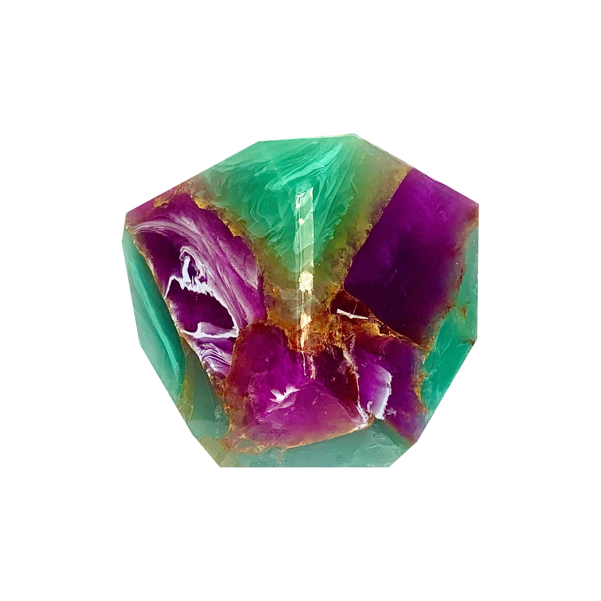 T.S. Pink SoapRocks 6 oz Jewel Collection Lavender Jade in Jade-T.S. Pink SoapRocks-Oak Manor Fragrances