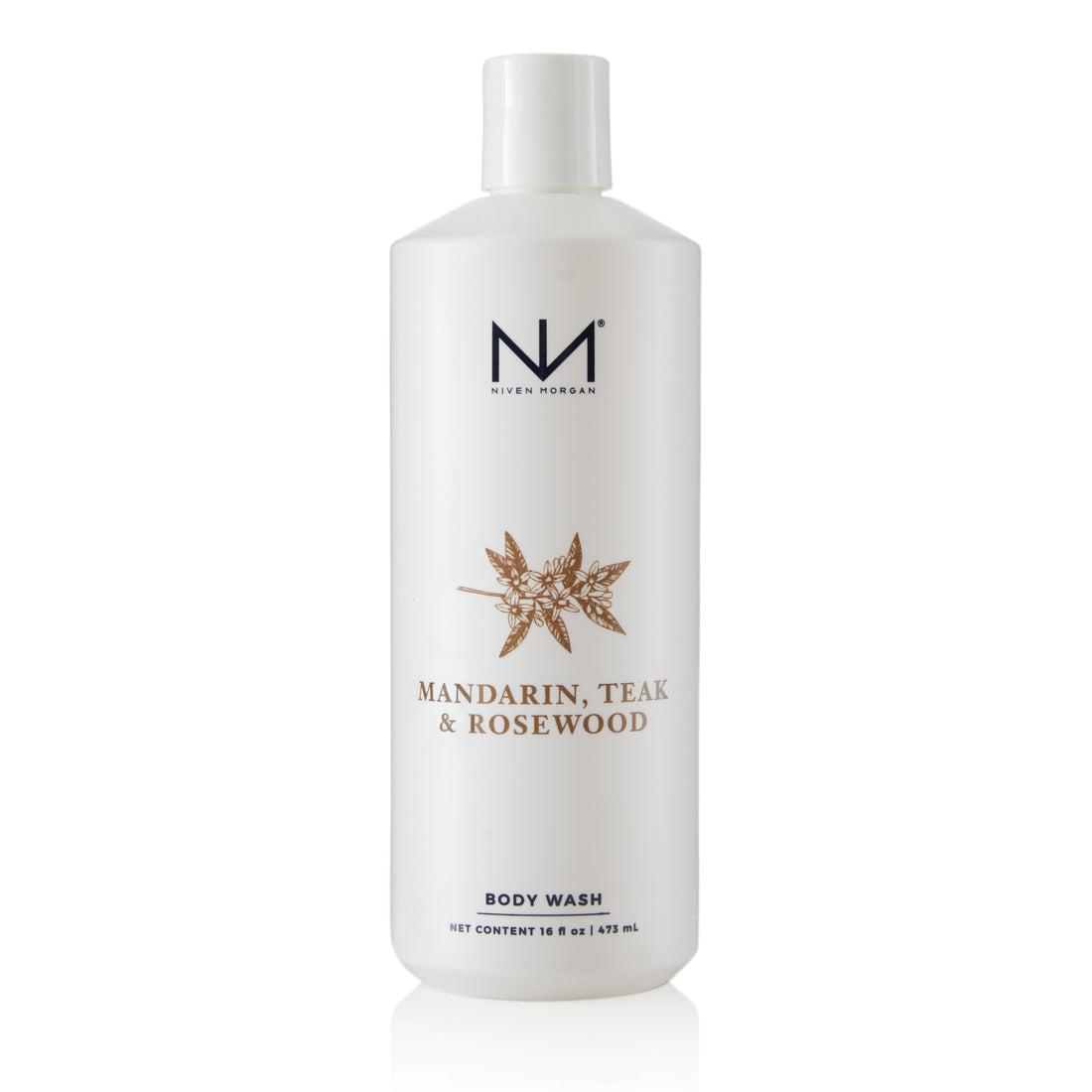 Niven Morgan Mandarin Teak and Rosewood Body Wash-Niven Morgan-Oak Manor Fragrances