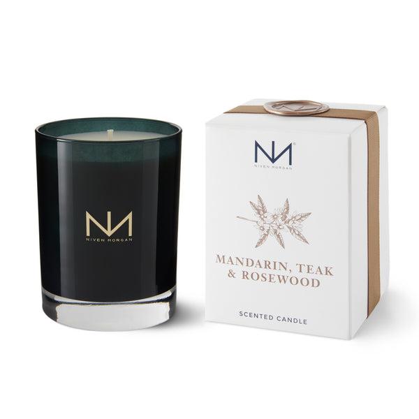 Niven Morgan Mandarin Teak and Rosewood Candle-Niven Morgan-Oak Manor Fragrances