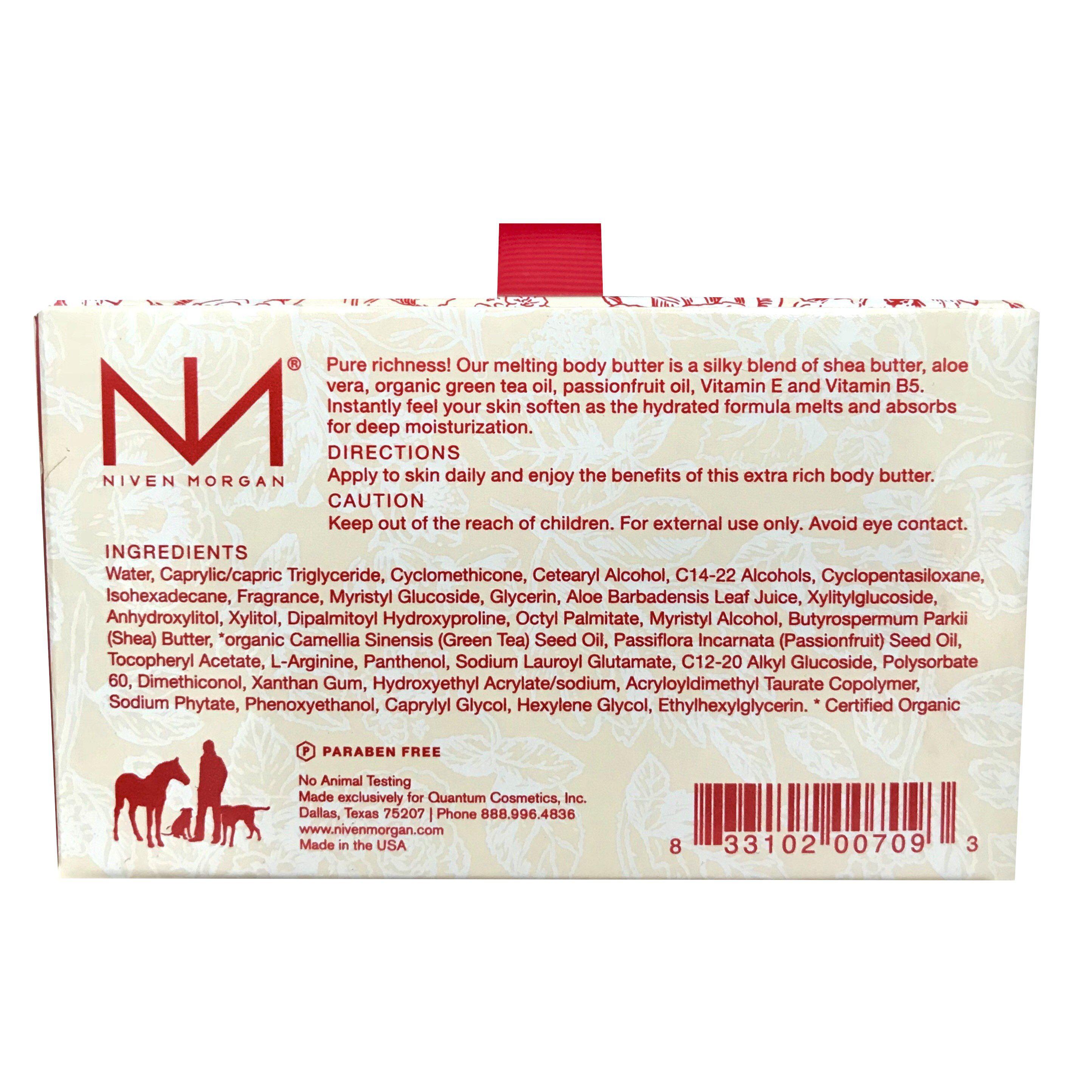 Niven Morgan Jean Baptiste 1717 Body Butter 8 oz-Niven Morgan-Oak Manor Fragrances
