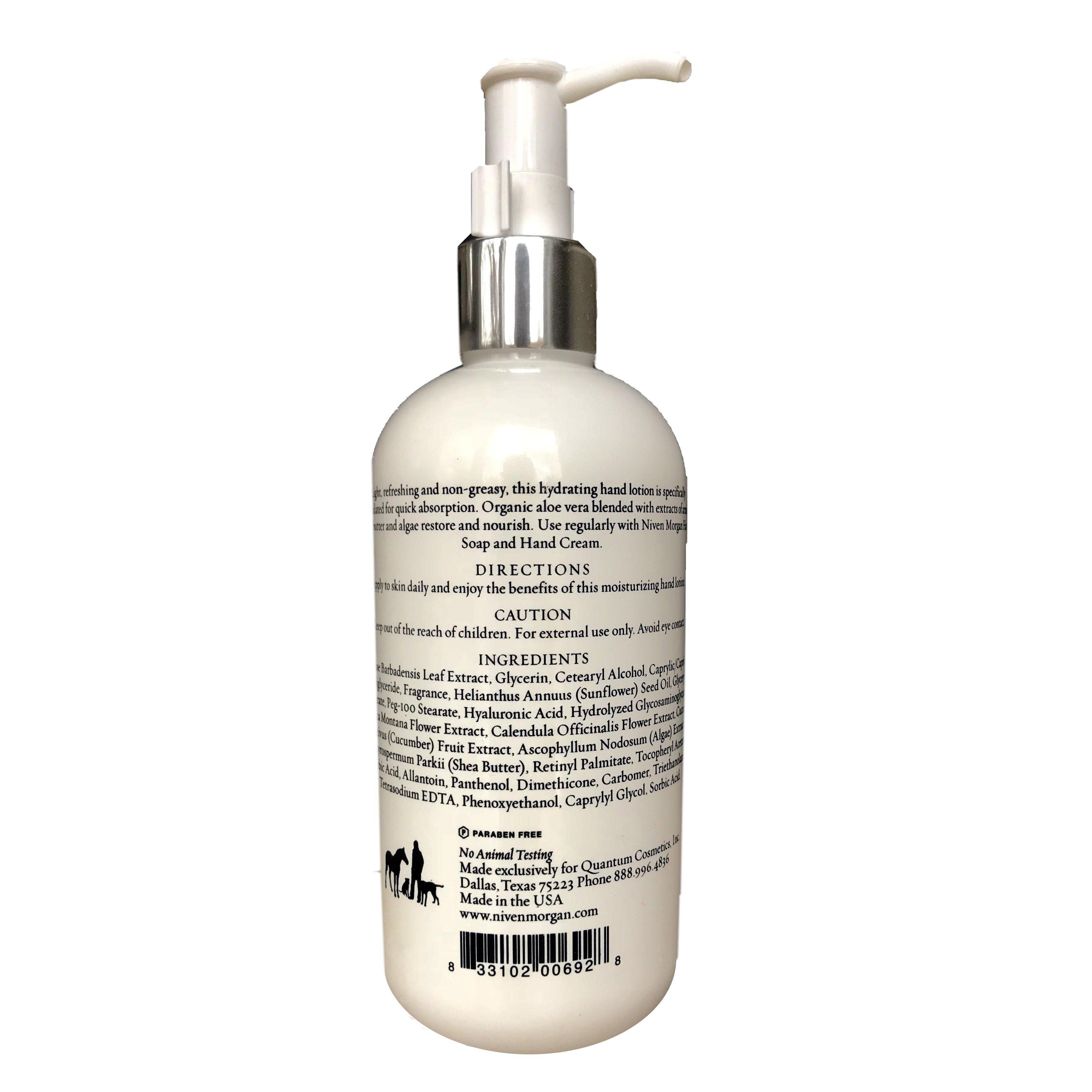 Niven Morgan Jean Baptiste 1717 Hand and Body Lotion 10.5 oz-Niven Morgan-Oak Manor Fragrances