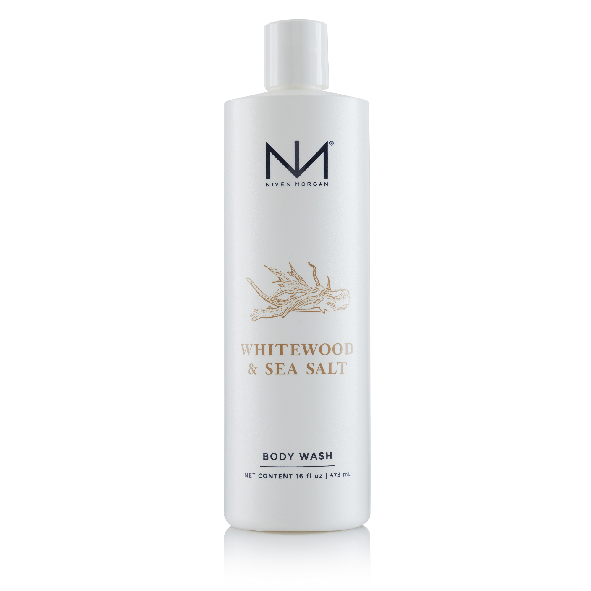 Niven Morgan Whitewood and Sea Salt Body Wash-Niven Morgan-Oak Manor Fragrances