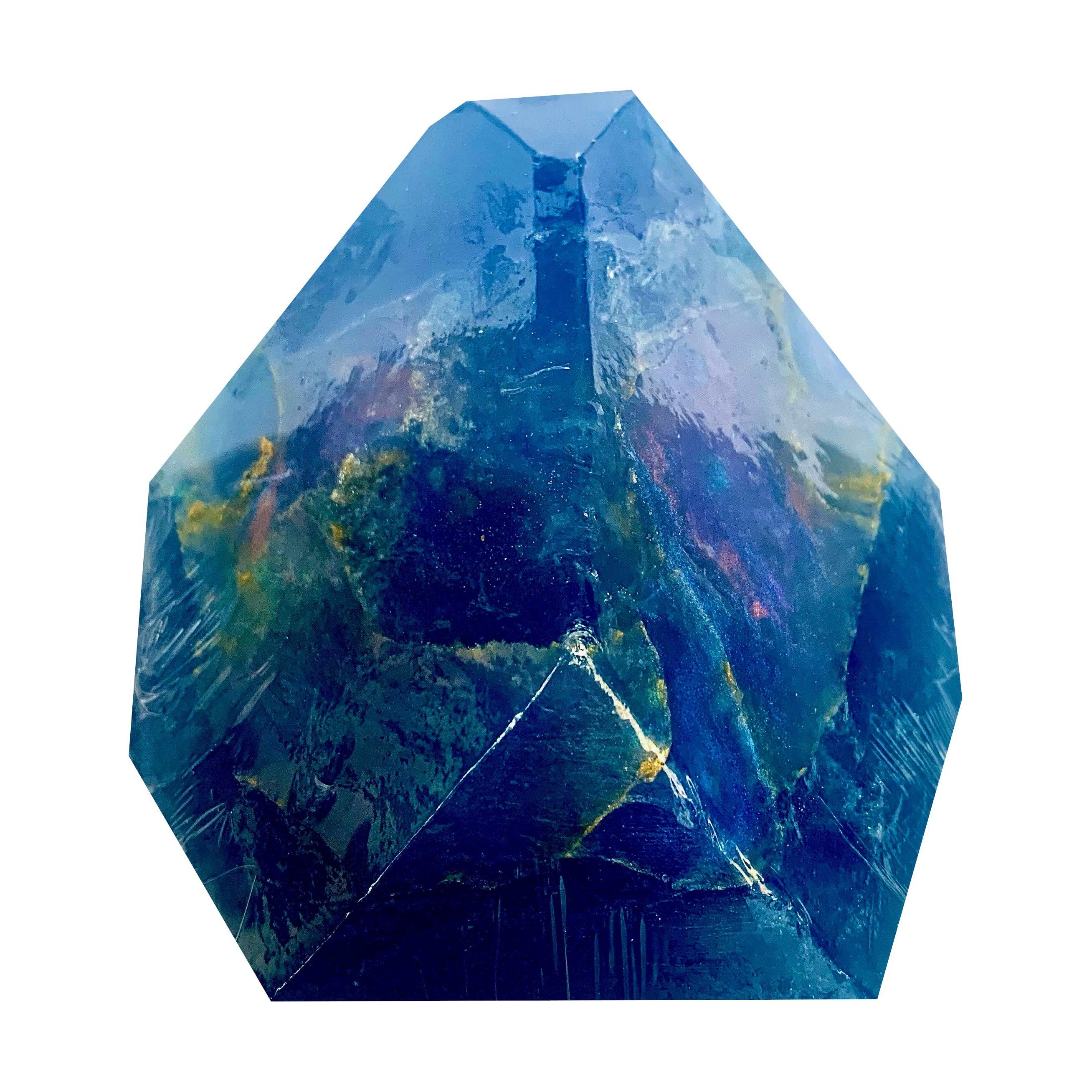 T.S. Pink SoapRocks 6 oz Jewel Collection White Opal in Blue Diamond-T.S. Pink SoapRocks-Oak Manor Fragrances