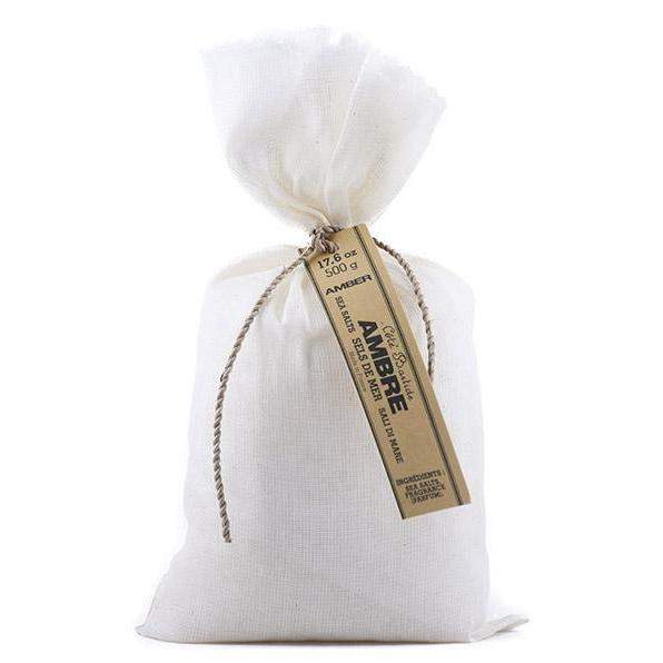 Cote Bastide Amber Bath Salt Bag-Cote Bastide-Oak Manor Fragrances