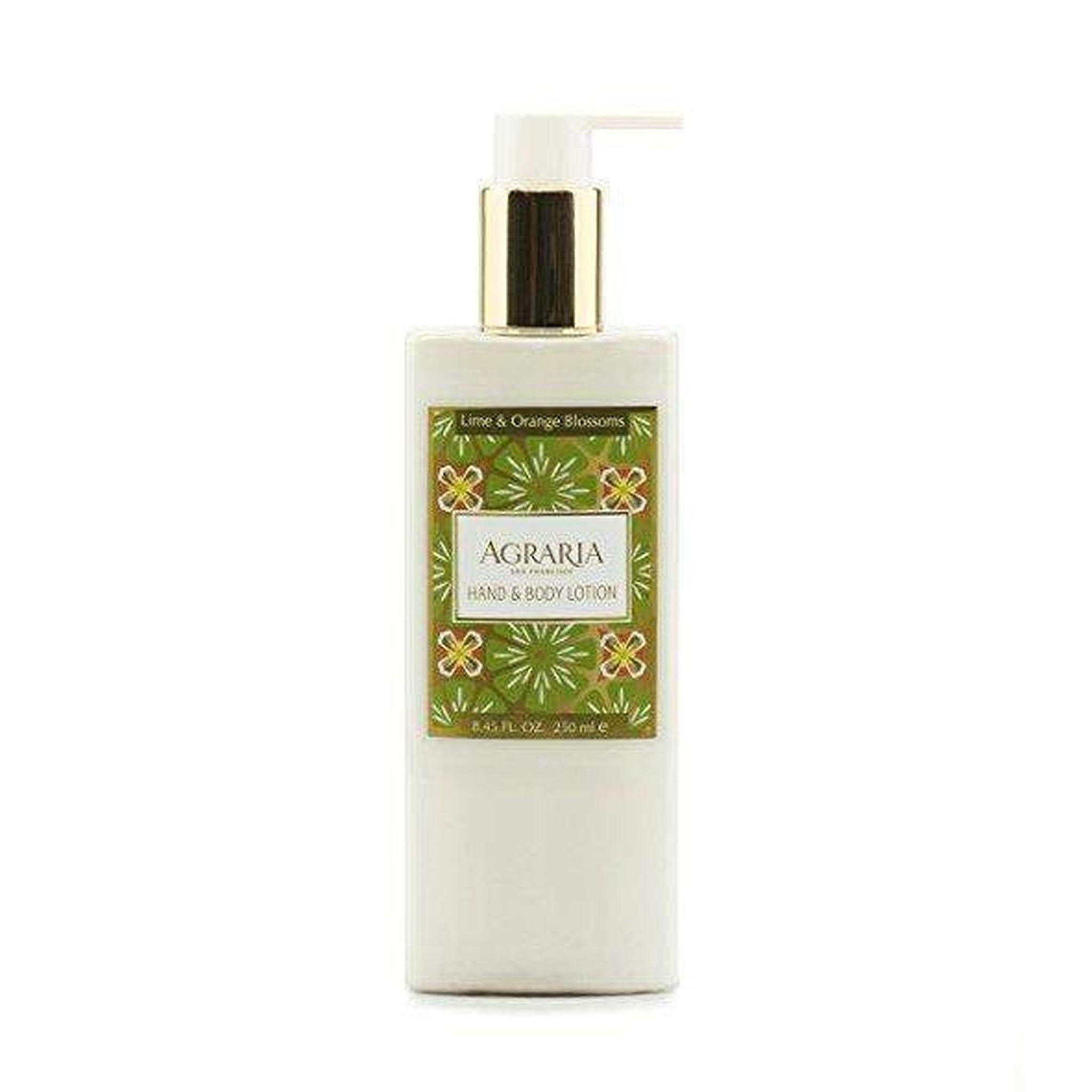 Agraria Home Lime and Orange Blossoms Hand and Body Lotion 8.45 oz-Agraria San Francisco Home-Oak Manor Fragrances