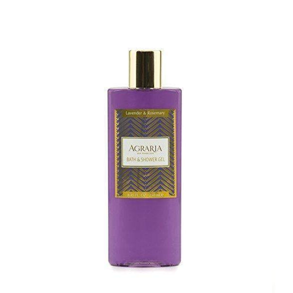 Agraria San Francisco Home Lavender and Rosemary Bath and Shower Gel 8.45 oz-Agraria San Francisco Home-Oak Manor Fragrances