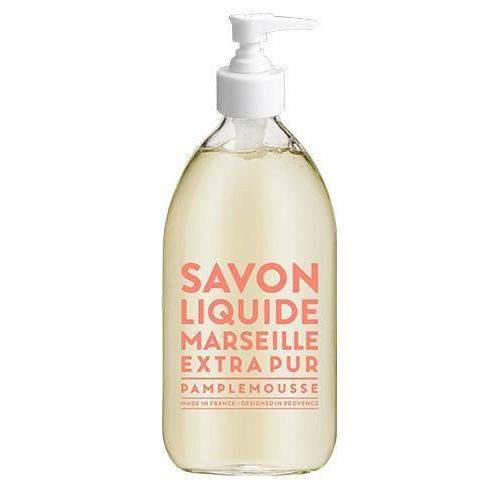 Compagnie de Provence Pink Grapefruit Liquid Marseille Soap 16.7 oz Glass Bottle-Compagnie de Provence Savon de Marseille-Oak Manor Fragrances
