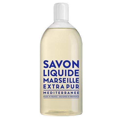 Compagnie de Provence Mediterranean Sea Liquid Marseille Soap Refill-Compagnie de Provence Savon de Marseille-Oak Manor Fragrances