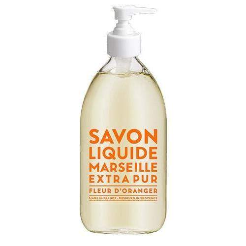 Compagnie de Provence Orange Blossom Liquid Marseille Soap 16.7 oz Glass Bottle-Compagnie de Provence Savon de Marseille-Oak Manor Fragrances