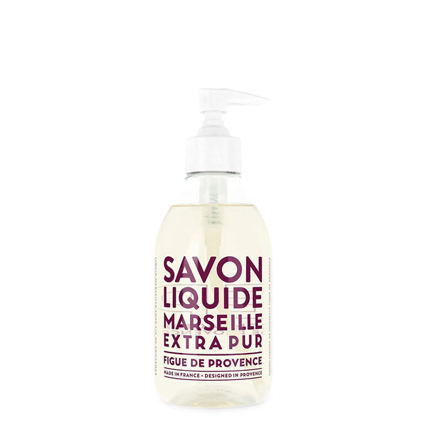 Compagnie de Provence Fig of Provence Liquid Marseille Soap 10 oz Plastic Bottle-Compagnie de Provence Savon de Marseille-Oak Manor Fragrances