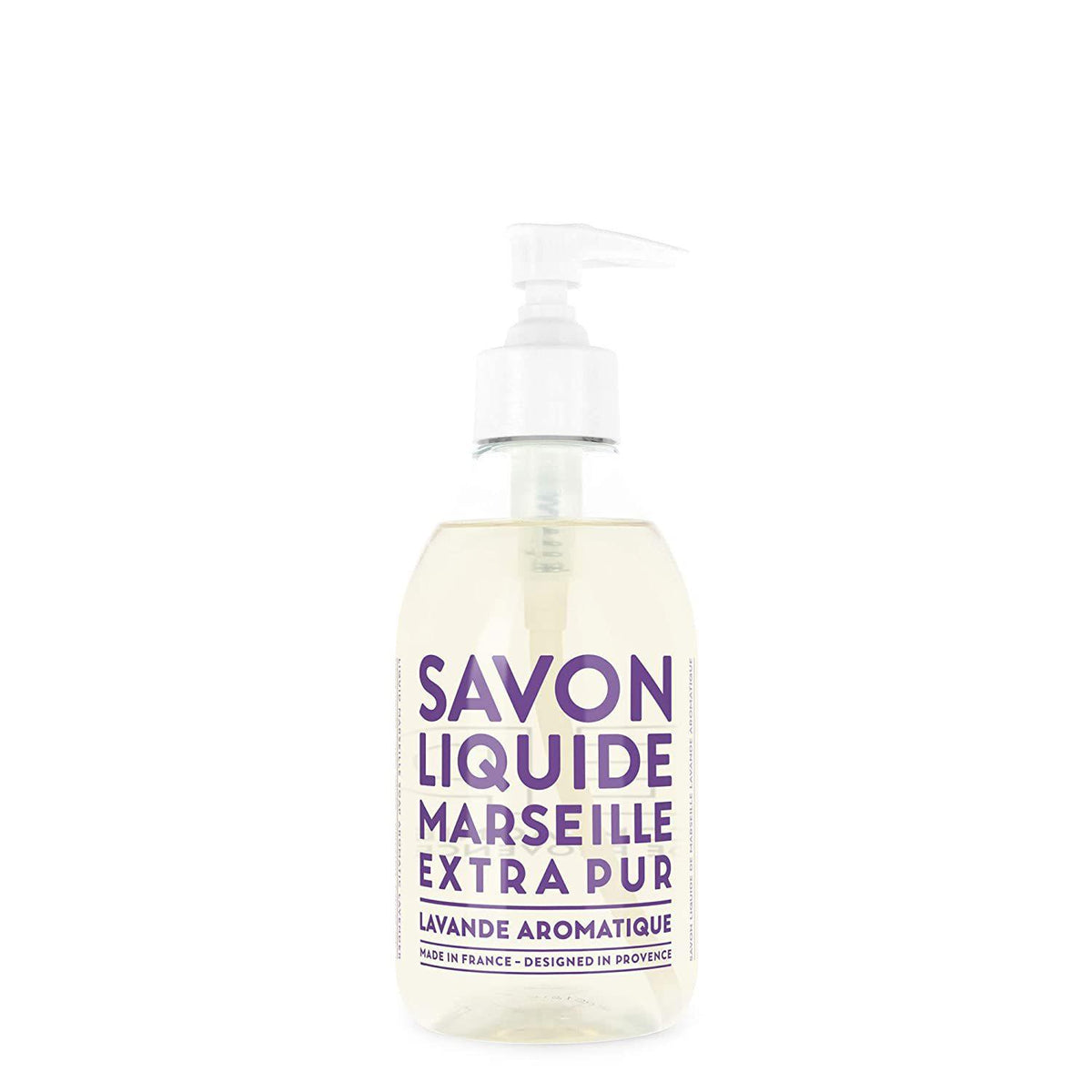 Compagnie de Provence Aromatic Lavender Liquid Marseille Soap 10 oz Plastic Bottle-Compagnie de Provence Savon de Marseille-Oak Manor Fragrances
