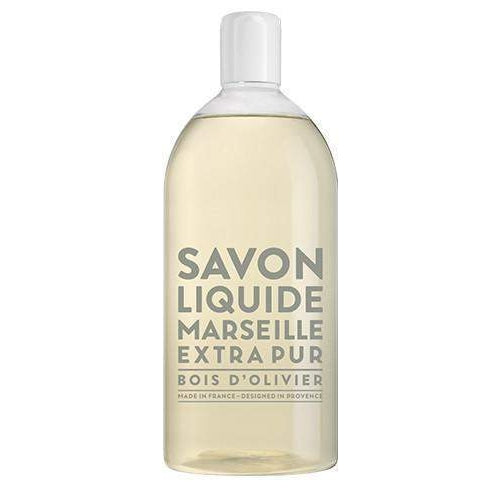 Compagnie de Provence Olive Wood Liquid Marseille Soap Refill-Compagnie de Provence Savon de Marseille-Oak Manor Fragrances