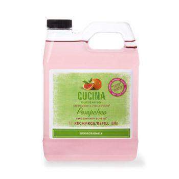 Cucina Pompelmo with Olive Oil Hand Soap Refill-Fruits and Passion Cucina-Oak Manor Fragrances