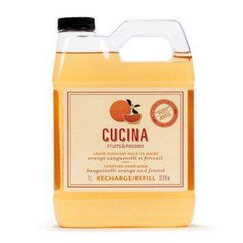Cucina Sanguinelli Orange and Fennel Purifying Hand Wash Refill-Fruits and Passion Cucina-Oak Manor Fragrances