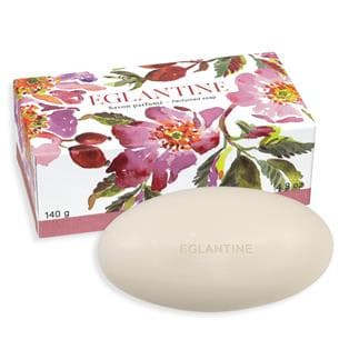 Fragonard 2022 Flower of the Year Eglantine (Wild Rose) Large Pebble Soap-Fragonard Parfumeur-Oak Manor Fragrances