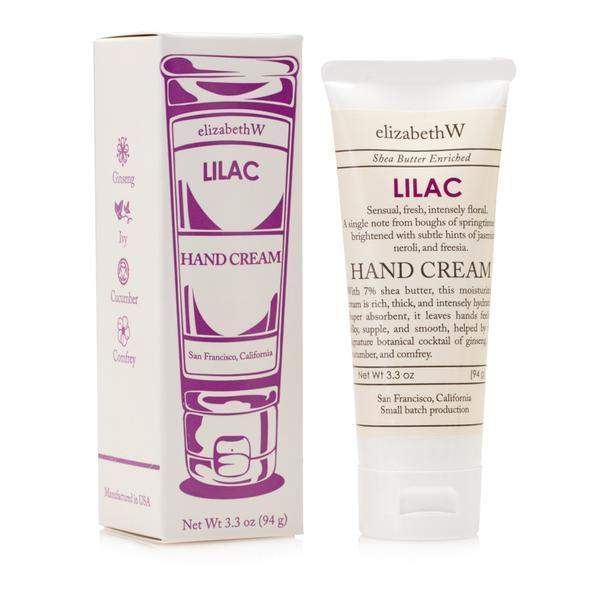 Elizabeth W Lilac Hand Cream-Elizabeth W-Oak Manor Fragrances