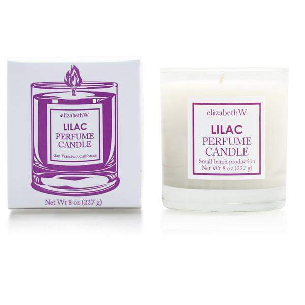 Elizabeth W Lilac Perfume Candle 8 oz-Elizabeth W-Oak Manor Fragrances