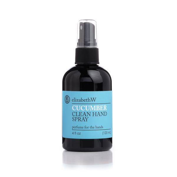 Elizabeth W Clean Hand Spray 4 oz (70% Alcohol) Cucumber-Elizabeth W-Oak Manor Fragrances