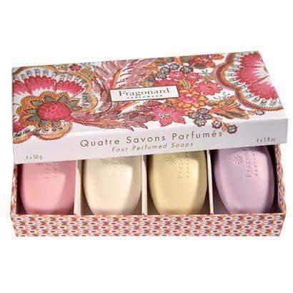 Fragonard Fleuri (Flowered) 4 Soap Set-Fragonard Parfumeur-Oak Manor Fragrances
