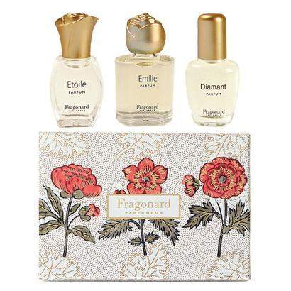 Fragonard Parfumeur 3 Parfum Gift Set-Fragonard Parfumeur-Oak Manor Fragrances