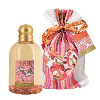 Fragonard Reine des Coeurs 200 ml Eau de Toilette (with Gift Bag)-Fragonard Parfumeur-Oak Manor Fragrances